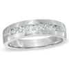 Thumbnail Image 0 of Men's 1/2 CT. T.W. Diamond Wedding Band in Platinum (I/I2)