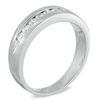 Thumbnail Image 1 of Men's 1/2 CT. T.W. Diamond Wedding Band in Platinum (I/I2)