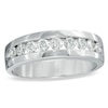 Thumbnail Image 0 of Men's 1 CT. T.W. Diamond Wedding Band in Platinum