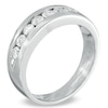 Thumbnail Image 1 of Men's 1 CT. T.W. Diamond Wedding Band in Platinum