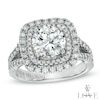 Thumbnail Image 1 of Vera Wang Love Collection 3-1/5 CT. T.W. Diamond Split Shank Engagement Ring in 14K White Gold