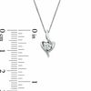 Thumbnail Image 1 of Sirena™ 1/10 CT. Diamond Solitaire Pendant in 10K White Gold