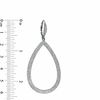 Thumbnail Image 2 of AVA Nadri Pavé Crystal Teardrop Earrings in White Rhodium Brass