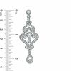 Thumbnail Image 2 of AVA Nadri Crystal Chandelier Earrings in White Rhodium Brass
