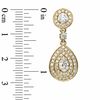 Thumbnail Image 2 of AVA Nadri Cubic Zirconia and Crystal Teardrop Earrings in Brass with 18K Gold Plate