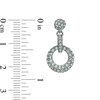 Thumbnail Image 2 of AVA Nadri Crystal Doorknocker Earrings in White Rhodium Brass