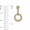 Thumbnail Image 2 of AVA Nadri Crystal Doorknocker Earrings in Brass with 18K Gold Plate