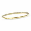Thumbnail Image 1 of AVA Nadri Crystal Bangle in Brass with 18K Gold Plate - 7.5"