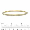 Thumbnail Image 2 of AVA Nadri Crystal Bangle in Brass with 18K Gold Plate - 7.5"
