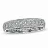 Thumbnail Image 1 of AVA Nadri Crystal Hinged "X" Bangle in White Rhodium Brass