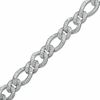 Thumbnail Image 1 of AVA Nadri Pavé Crystal Link Bracelet in White Rhodium Brass - 7.25"