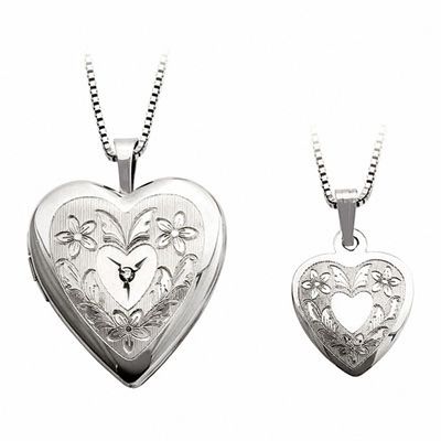lockets for mom and daughter