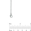 Thumbnail Image 3 of AVA Nadri Cubic Zirconia and Crystal Station Necklace in White Rhodium Brass - 36"