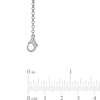 Thumbnail Image 3 of AVA Nadri Cubic Zirconia and Crystal Station Lariat Necklace in White Rhodium Brass