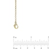 Thumbnail Image 2 of AVA Nadri Cubic Zirconia and Crystal Station Lariat Necklace in Brass with 18K Gold Plate