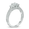 Thumbnail Image 1 of 3/4 CT. T.W. Diamond Past Present Future® Ring in 14K White Gold