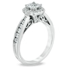 Thumbnail Image 1 of Celebration Ideal 1 CT. T.W. Princess-Cut Diamond Engagement Ring in 14K White Gold (I/I1)