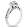 Thumbnail Image 2 of Celebration Ideal 1  CT. T.W. Princess-Cut Certified Diamond Engagement Ring in 14K White Gold (I/I1)