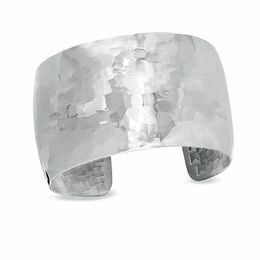 40.0mm Stainless Steel Hammered Cuff