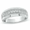 Thumbnail Image 1 of Men's 1/2 CT. T.W. Diamond Ring in 10K White Gold