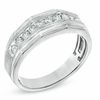 Thumbnail Image 2 of Men's 1/2 CT. T.W. Diamond Ring in 10K White Gold