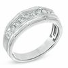 Thumbnail Image 1 of Men's 1/2 CT. T.W. Diamond Ring in 10K White Gold