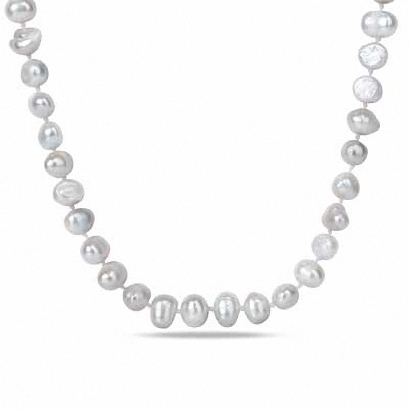 8.0-9.0mm Cultured Freshwater Pearl Strand Necklace