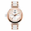 Thumbnail Image 0 of Ladies' ESQ Movado Fusion Two-Tone Interchangeable Strap Watch with White Dial (Model: 07101403)