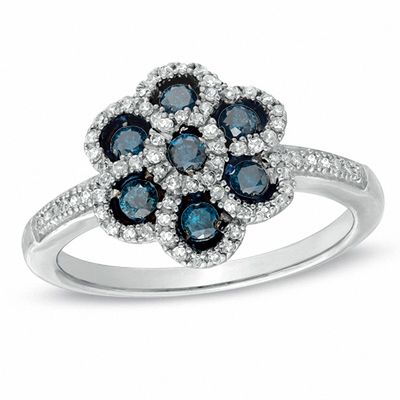 Zales deals flower ring