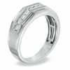 Thumbnail Image 1 of Men's 1 CT. T.W. Diamond Ring in 10K White Gold