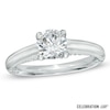 Thumbnail Image 1 of Celebration Lux® 7/8 CT. T.W. Certified Diamond Engagement Ring in 18K White Gold (I/SI2)
