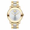 Thumbnail Image 0 of Ladies' Movado Bold® Two-Tone Watch with Silver Dial (Model: 3600129)