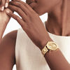 Thumbnail Image 1 of Ladies' Movado Bold® Crystal Accent Gold-Tone Watch (Model: 3600104)