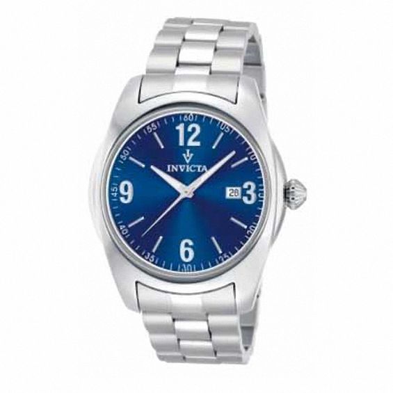 Men's Invicta Vintage Watch with Blue Dial (Model: 12190)