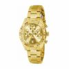 Thumbnail Image 1 of Ladies' Invicta Specialty Chronograph Gold-Tone Watch with Gold-Tone Dial (Model: 1279)
