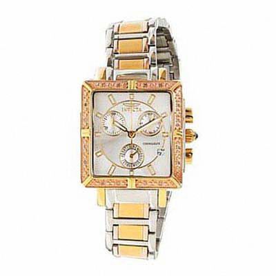 Invicta Gold-Tone Square Dial Watch with Expansion Bracelet Invicta Time Square Gold Dial Men main image 2