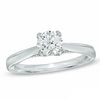 Thumbnail Image 1 of Celebration Lux® 5/8 CT. T.W. Certified Diamond Engagement Ring in 18K White Gold (I/SI2)