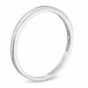 Thumbnail Image 1 of Ladies' 1.5mm Wedding Band in 10K White Gold