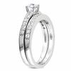 Thumbnail Image 2 of 1/2 CT. T.W. Diamond Bridal Set in Sterling Silver