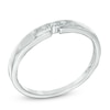 Thumbnail Image 1 of Diamond Accent Three Stone Promise Ring in 10K White Gold