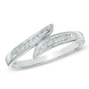 Thumbnail Image 1 of 1/10 CT. T.W. Diamond Bypass Ring in 10K White Gold