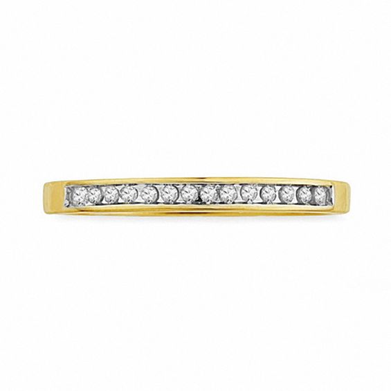 1/10 CT. T.w. Diamond Anniversary Band in 10K Gold