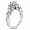 Thumbnail Image 2 of Vera Wang Love Collection 1-1/2 CT. T.W. Diamond Split Shank Engagement Ring in 14K White Gold