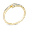 Thumbnail Image 1 of 1/10 CT. T.W. Diamond Bypass Ring in 10K Gold