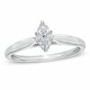 Thumbnail Image 0 of 1/5 CT. T.W. Marquise Shaped Multi-Diamond Promise Ring in 10K White Gold
