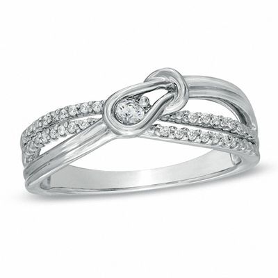 promise ring with initials