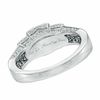 Thumbnail Image 3 of 1 CT. T.W. Certified Yellow and White Diamond Past Present Future® Engagement Ring in 14K White Gold (P/SI2)