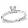Thumbnail Image 0 of 1/2 CT. Princess-Cut Diamond Solitaire Engagement Ring in 14K White Gold (K/I3)