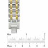 Thumbnail Image 2 of 1/4 CT. T.W. Diamond Bracelet in Two-Tone Stainless Steel - 8.75"