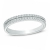 Thumbnail Image 0 of 1/4 CT. T.W. Diamond Double Row Band in 14K White Gold